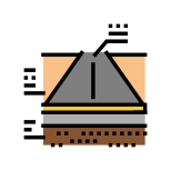 Constructed Road Layers icon