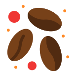 Grãos de café icon