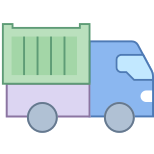 Camion container icon