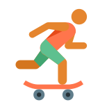skateboard-pelle-tipo-3 icon
