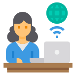 Working at Home icon