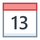 Calendar 13 icon