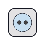 Tumble Dry Medium Heat icon