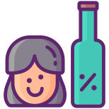 external-drunk-addiction-flaticons-lineal-color-flat-icons icon