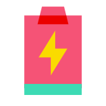 bateria de carga média icon
