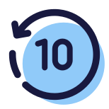 Repetição de 10 icon