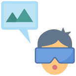 Virtual Reality Glasses icon