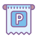 ticket de parking icon