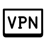 VPN-Statusleistensymbol icon