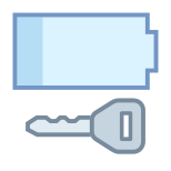 Key Fob Battery Low icon