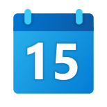 Calendrier 15 icon