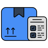 liste-logistique-externe-expédition-et-livraison-vecteurslab-contour-couleur-vecteurslab-2 icon