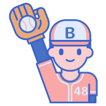 Jugador de béisbol icon