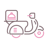 Delivery Bike icon