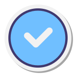 tiktok 验证帐户 icon