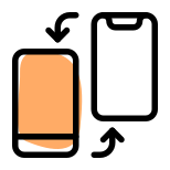Exchange data from old phohone to new device icon