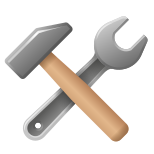 marteau et clé icon