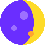 Luna crescente icon