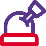 High performance space observatory structure telescope layout icon