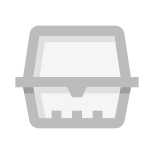 Food container icon