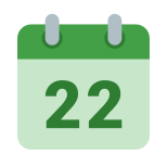 Календарная неделя 22 icon