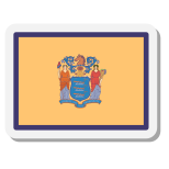Флаг штата Нью-Джерси icon