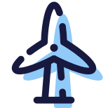 风力涡轮机 icon