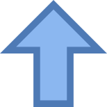 Thick Arrow Pointing Up icon