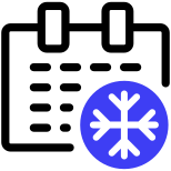 Cold Winter Winter Season icon