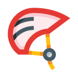 Bike helmet icon