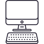 Computer iMac pro icon