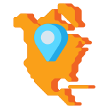 externo-américa-del-norte-planificación-de-vacaciones-viaje-al-extranjero-flaticons-plano-iconos-planos icon