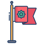 Ramadan Flag icon