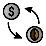 Transfer zwischen Benutzern icon