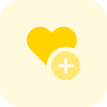 Add additional heart rate reading logotype for smartwatches icon