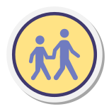 Crosswalk icon