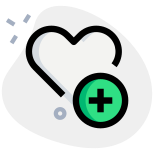 Add additional heart rate reading logotype for smartwatches icon