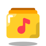 음악 라이브러리 icon