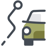 Car Alternative Route icon