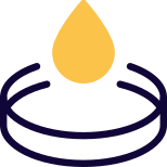 Blood type and other testing at laboratory icon