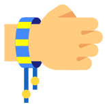 mão com pulseira icon