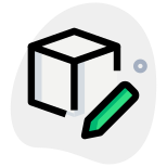 Edit product design dimension programming for 3D printing icon