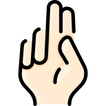 lettera-esterna-u-gesti-delle-mani-vitaliy-gorbachev-colore-lineare-vitaly-gorbachev icon