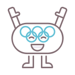 外部奥运会-夏季奥运会-flaticons-lineal-color-flat-icons-3 icon
