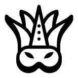 Mardi Gras Maske icon