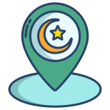 Mosque Location icon