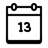 Calendrier 13 icon