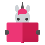 Einhorn lesen icon