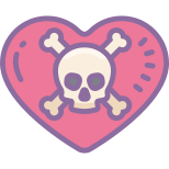 Skull Heart icon