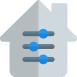 Tuning and equalizing of internet connected home setting icon